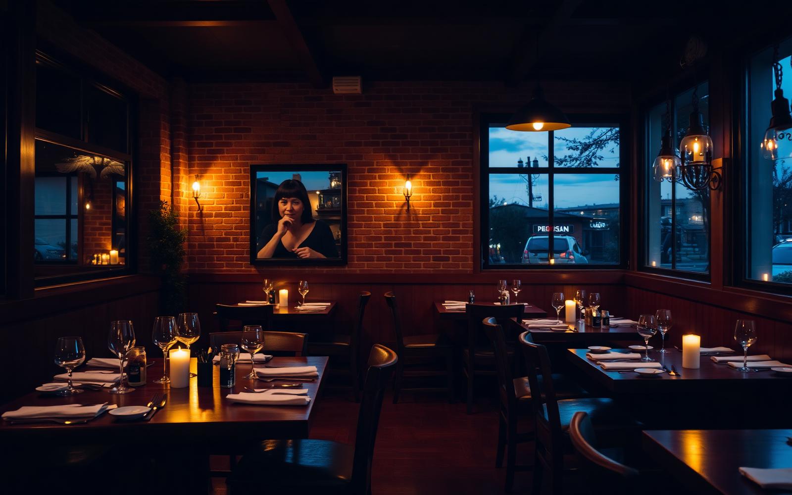 Beispiel-Website für ein Restaurant mit Speisekarte und Reservierung